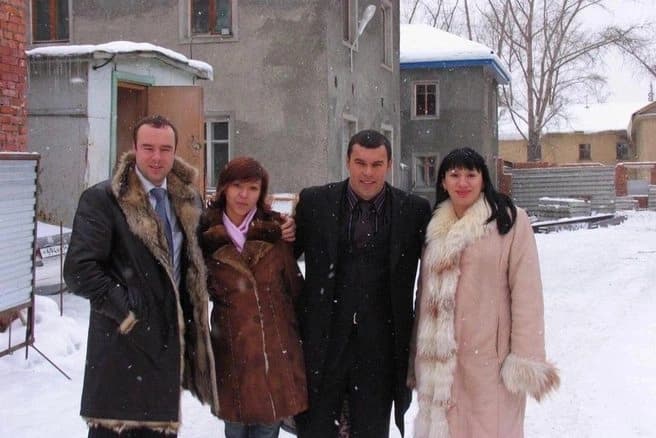 Роман Товстик с первой женой Юлией Гольдорт