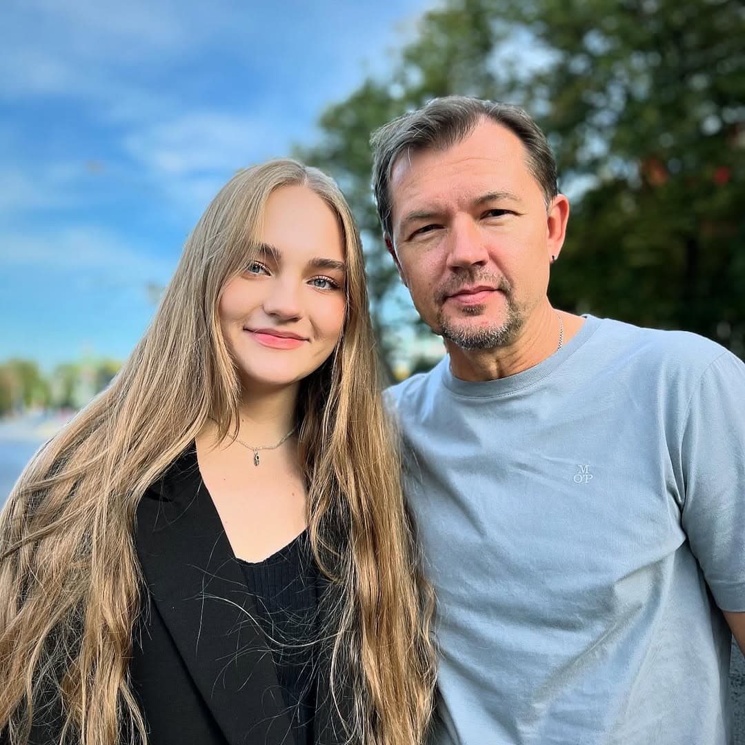 Алексей Фатеев с дочерью Марией