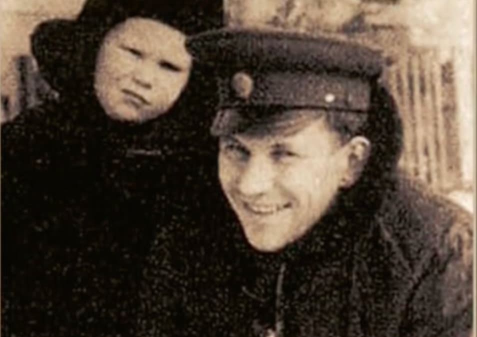 Гуськов с отцом