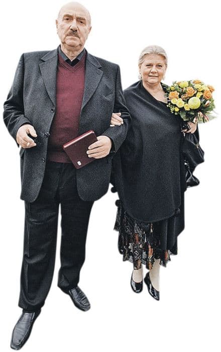 Ирина Муравьева и Леонид Эйдлин