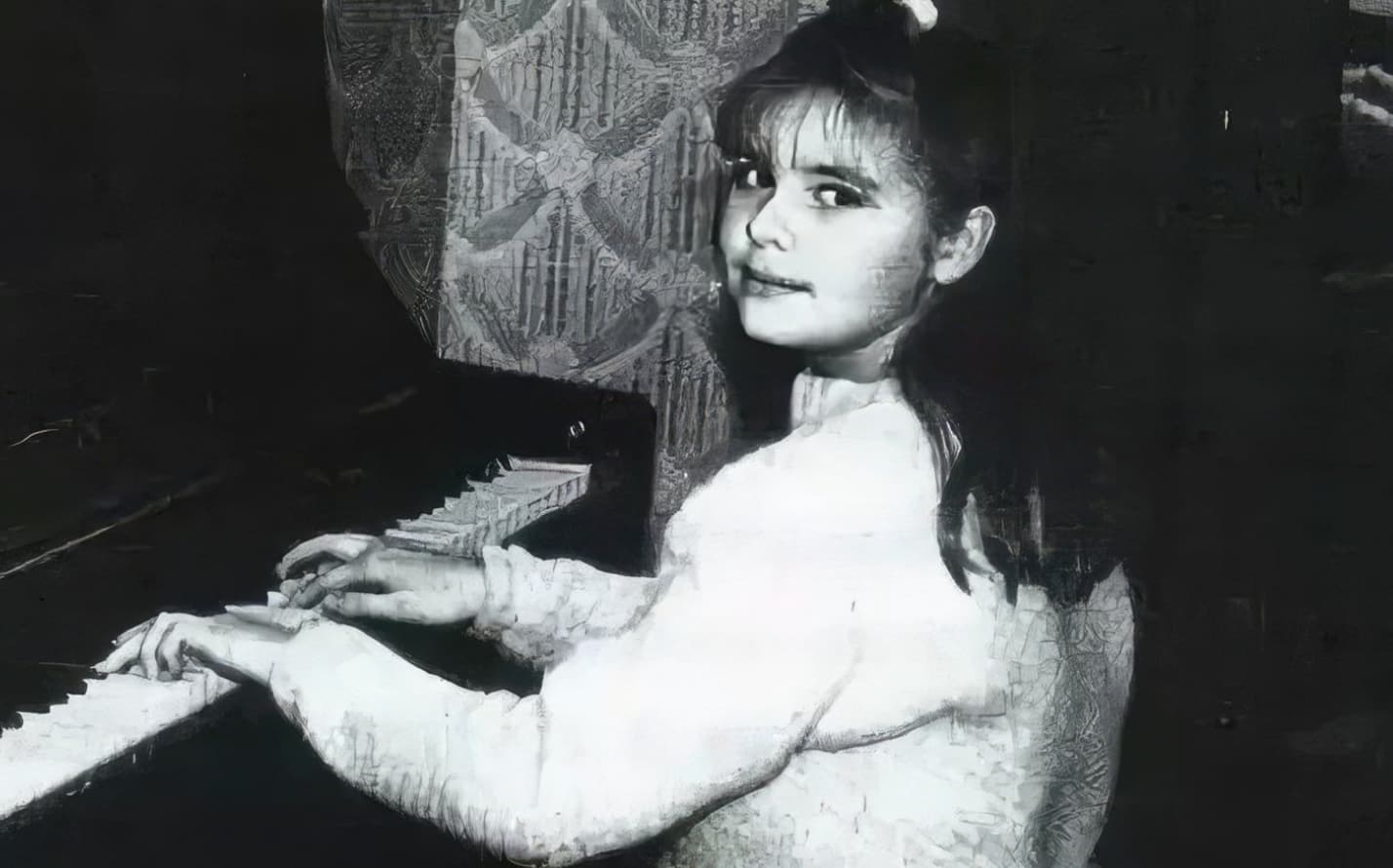 Ирина Пегова в детстве