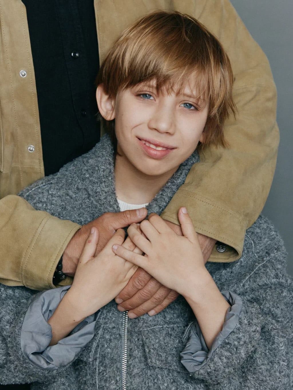 Андрей Мерзликин с сыновьями
