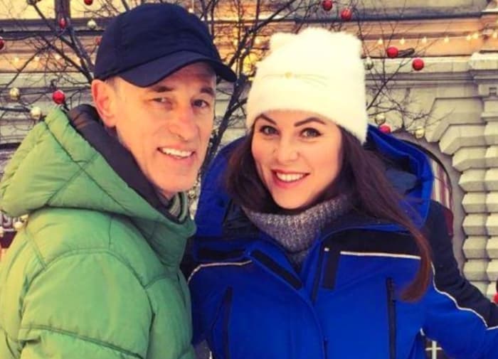 Сергей Варчук с дочерью от первого брака