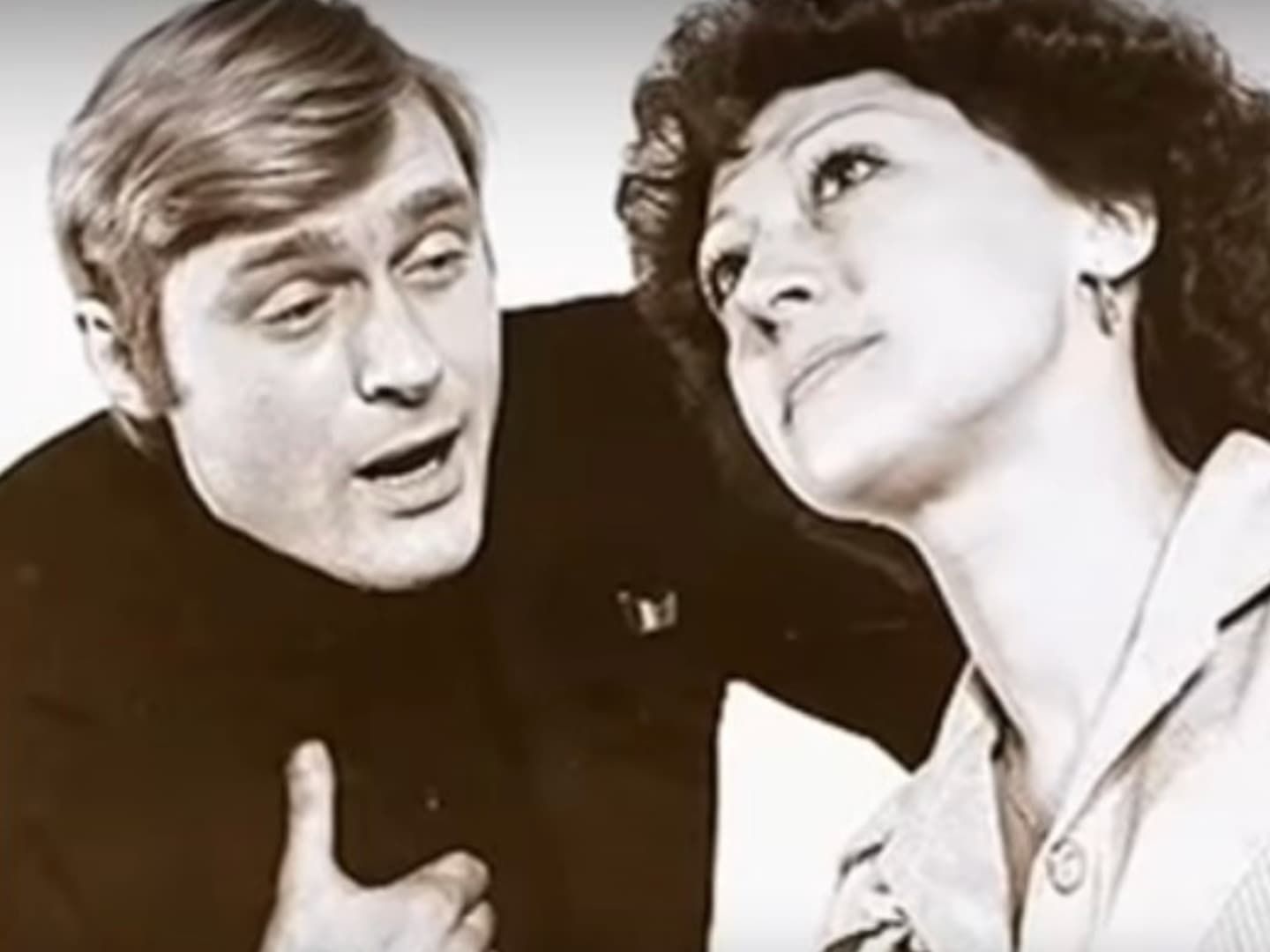 Борис Щербаков и Татьяна Бронзова в молодости