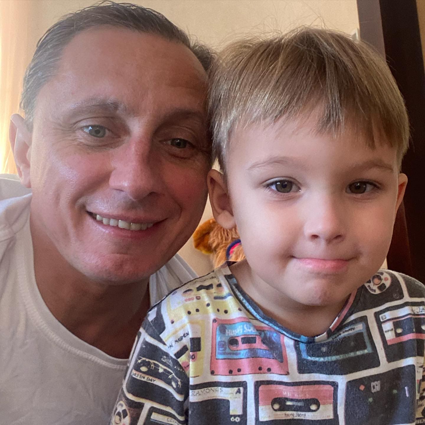 Вадим Галыгин с сыном